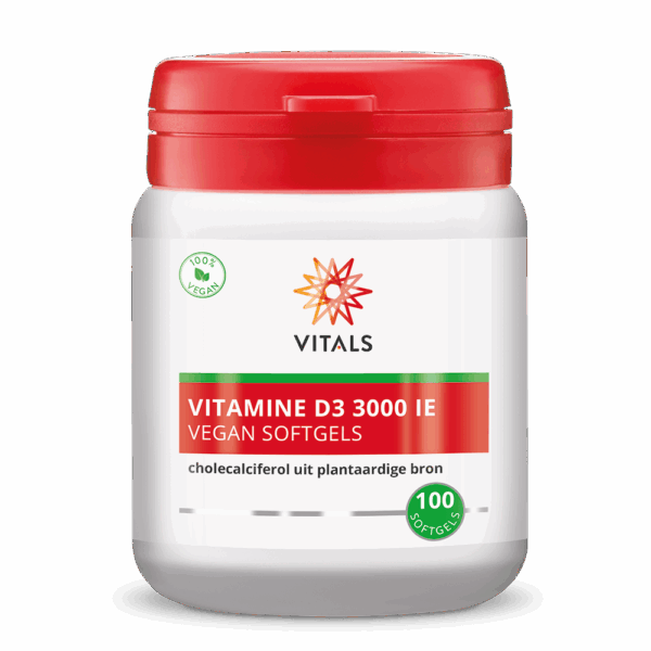 Vitamine D3 vegan softgels